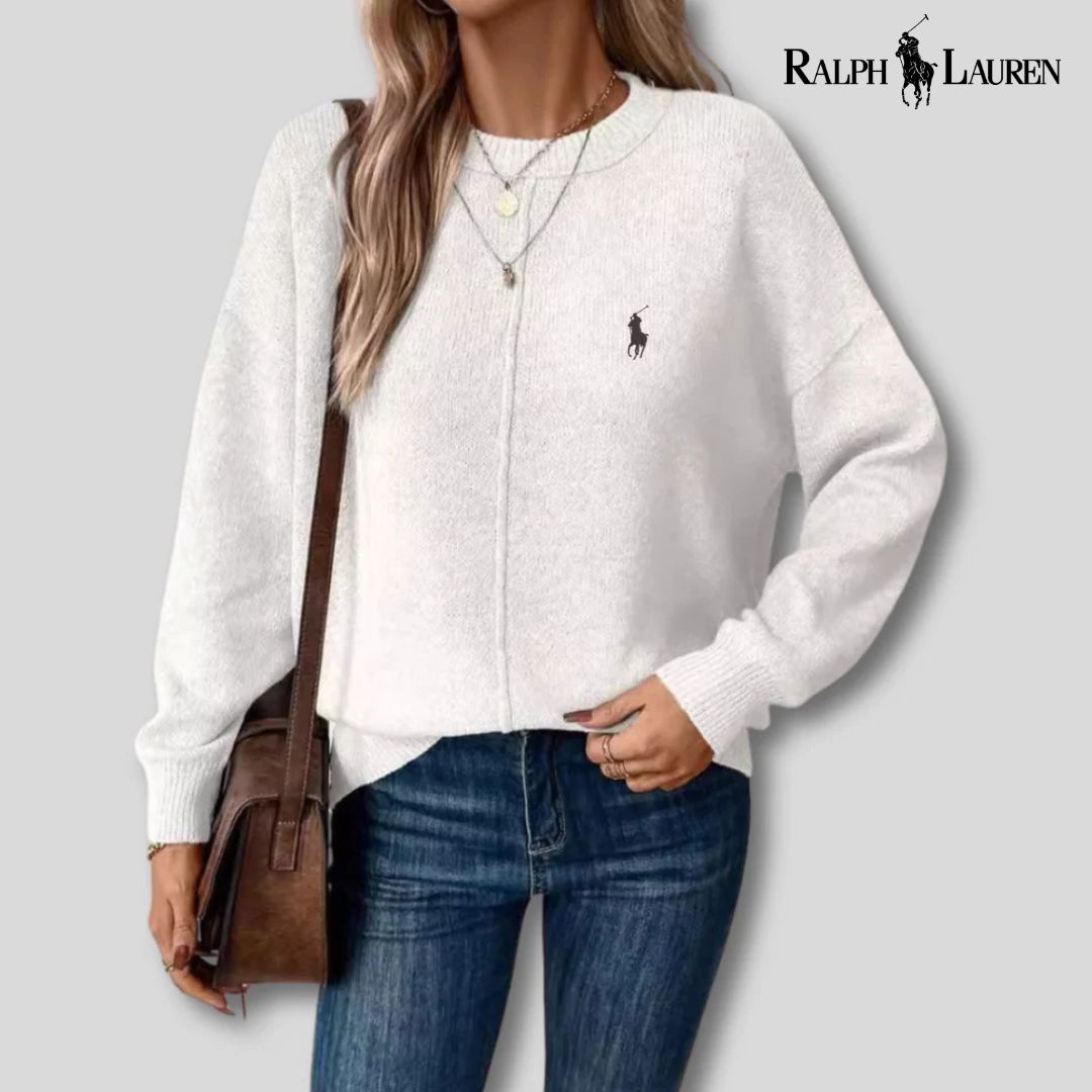 Ꮢalph Lauren™ Weicher Pullover mit zeitlosem Stil