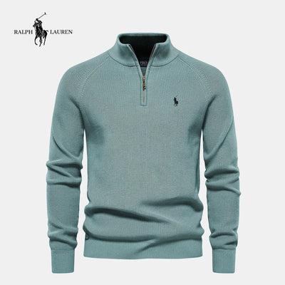 Ꮢalph Lauren™ Premium Half-Zip Pullover